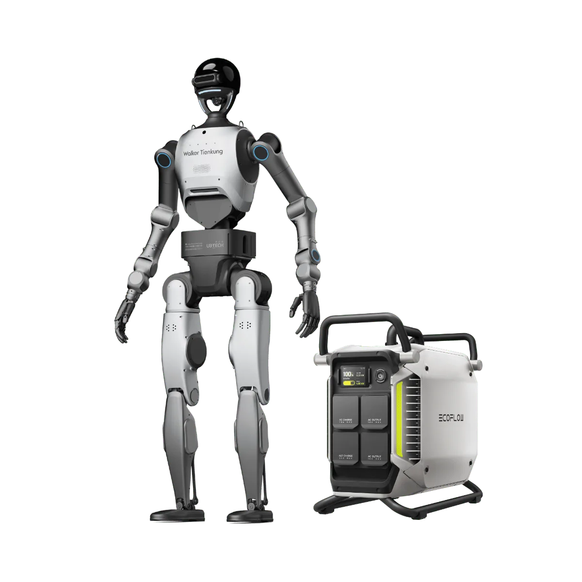 UBTech Walker Tienkung DEX Bundle – Inklusive EcoFlow PowerRock 4000 Powerstation – Humanoider Roboter