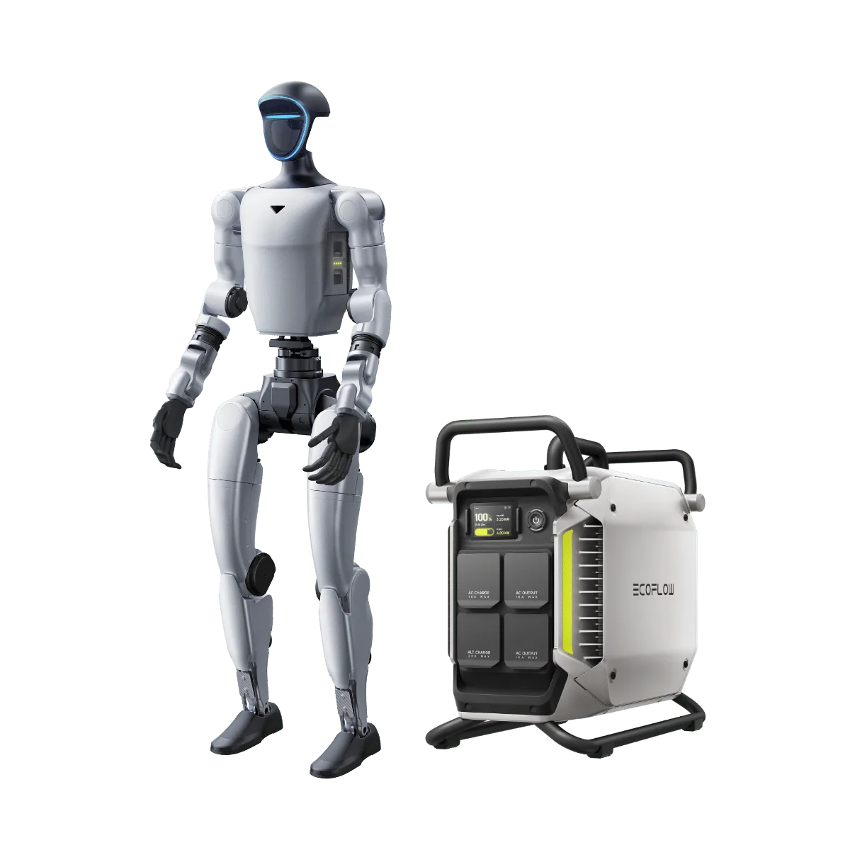 Unitree G1+ Basic Bundle – Inklusive EcoFlow PowerRock 4000 Powerstation – Humanoider Roboter