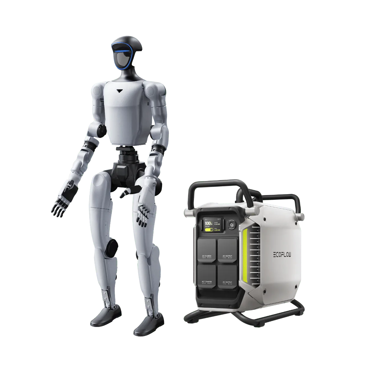 Unitree G1 EDU Flagship D Bundle – Inklusive EcoFlow PowerRock 4000 Powerstation – Humanoider Roboter
